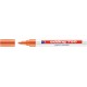 Marker permanent Edding 750, cu vopsea, varf rotund 2-4 mm, portocaliu