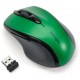 Kensington Pro Fit® Mouse Wireless dimensiune medie, verde