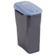 Cos Eco Bin, 25 litri, capac albastru