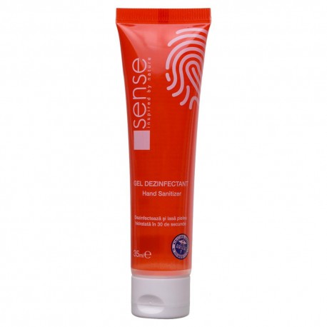 Gel dezinfectant pentru maini Sense, tub 35 ml