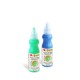 Tempera cu mecanism control debit Morocolor, 4 culori fluorescente si 4 culori metalice