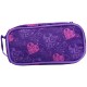 Penar rectangular neechipat, cu fermoar, LEGO V-Line - design Friends Hearts