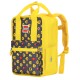 Rucsac Casual LEGO Tribini Fun Small - design Heads and Cup - galben