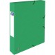 Mapa A4, carton MultiStrat 390g/mp, cu elastic, 40mm latime, OXFORD Top File - verde