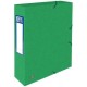 Mapa A4, carton MultiStrat 390g/mp, cu elastic, 60mm latime, OXFORD Top File - verde