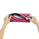 Penar cu fermoar, ZIPIT Neon - roz