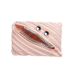 Penar cu fermoar, ZIPIT Grillz Monster Jumbo - piersica