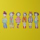 Cutie creativa cu role pentru colorat, 3 buc/set, Stick"n Little Designer - toamna