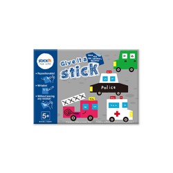 Carte creativa Stick"n Give it a Stick - patrate (+5 ani)