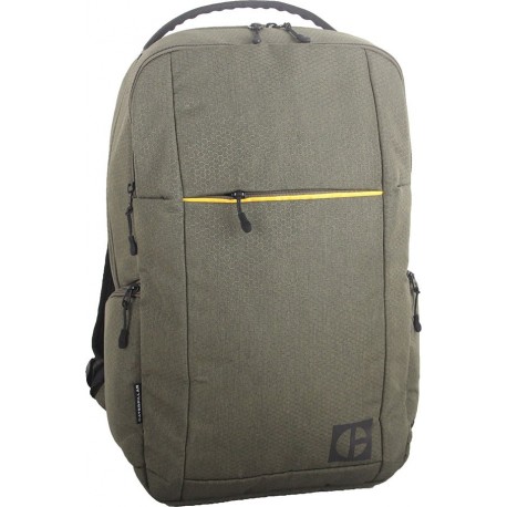 Rucsac CATERPILLAR Code - Quest Adventure, material 420D hexagonal - verde masliniu