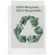 Folie de protectie Esselte Recycled, PP, A4 MAXI, 70 mic, 50 buc/cutie, standard