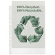 Folie de protectie Esselte Recycled, PP, A4, 70 mic, 100 buc/cutie, standard