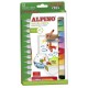 Set ALPINO Crea + Crystal Paint