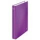 Caiet mecanic LEITZ WOW, carton laminat, A4, mecanism 2DR, inel 25 mm, mov