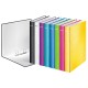 Caiet mecanic LEITZ WOW, carton laminat, A4, mecanism 2DR, inel 25 mm, roz
