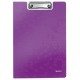 Clipboard LEITZ WOW, dublu, polyfoam, A4, 100 coli, mov