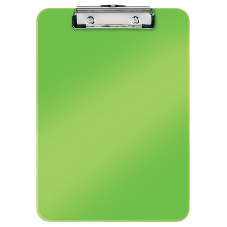 Clipboard LEITZ WOW, simplu, PS, A4, 100 coli, verde Clipboard LEITZ WOW, simplu, PS, A4, 100 coli, verde