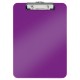Clipboard simplu LEITZ Wow - mov metalizat