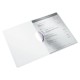 Dosar cu clip Leitz WOW ColorClip, mov metalizat