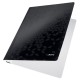 Dosar cu sina LEITZ WOW, carton laminat, A4, 250 coli, negru