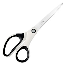 Foarfece pentru birou LEITZ WOW Titanium, 205 mm, alb