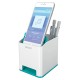 Suport instrumente de scris Leitz WOW, PS, cu amplificare sunet, culori duale, alb-turcoaz