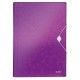 Mapa tip proiect LEITZ WOW, PP, A4, 250 coli, mov