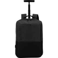 Rucsac troller BESTLIFE Neoton - negru - laptop 16 inch, charge pentru USB si TypeC conectori