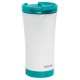 Cana pentru birou Leitz WOW, otel inoxidabil, 380 ml, turcoaz