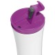 Cana pentru birou Leitz WOW, otel inoxidabil, 380 ml, mov
