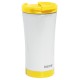 Cana pentru birou Leitz WOW, otel inoxidabil, 380 ml, galben