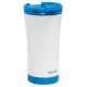 Cana pentru birou Leitz WOW, otel inoxidabil, 380 ml, albastru