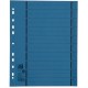 Separatoare carton manila 250g/mp, 300 x 240mm, 100/set, OXFORD - albastru