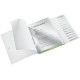 Mapa cu separatoare Leitz WOW, PP, A4, 12 separatoare, 200 coli, verde