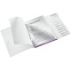 Mapa cu separatoare Leitz WOW, PP, A4, 12 separatoare, 200 coli, mov