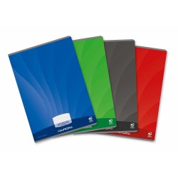 Caiet A4, 36 file - 90g/mp, liniat stanga, coperta carton lucios, AURORA Mano - matematica