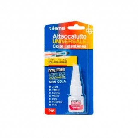 Lipici lichid instant, universal, uscare rapida, 5gr., (similar super glue), recipient platic, ITERNET