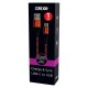 Cablu date GRIXX - USB-C to USB, impletit, lungime 1m - rosu/negru