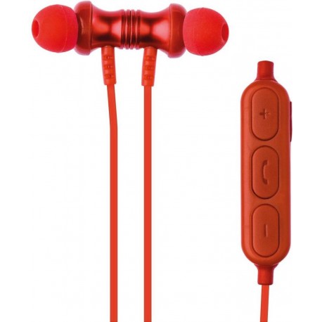 Casti GRIXX Optimum - cu bluetooth - rosii