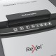 Distrugator documente automat REXEL OPTIMUM 130X, P4, cross-cut (confeti), 130 coli, cos 44l, negru