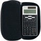 Husa calculator stiintific, BESTLIFE CC19, 195 x 100 x 25mm, jeans albastru/catifea neagra, cu fermoar