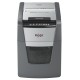 Distrugator documente automat REXEL OPTIMUM 100X, P4, cross-cut (confeti), 100 coli, cos 34l, negru