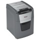 Distrugator documente automat REXEL OPTIMUM 100X, P4, cross-cut (confeti), 100 coli, cos 34l, negru