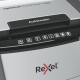 Distrugator documente automat REXEL OPTIMUM 100X, P4, cross-cut (confeti), 100 coli, cos 34l, negru