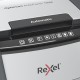 Distrugator documente automat REXEL OPTIMUM 130M, P5, micro-cut (particule), 130 coli, cos 44l, negru