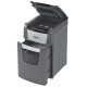 Distrugator documente automat REXEL OPTIMUM 150X, P4, cross-cut (confeti), 150 coli, cos 44l, negru