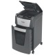 Distrugator documente automat REXEL OPTIMUM 225M, P5, micro-cut (particule), 225 coli, cos 60l, negru