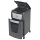 Distrugator documente automat REXEL OPTIMUM 225X, P4, cross-cut (confeti), 225 coli, cos 60l, negru