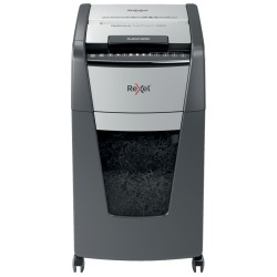 Distrugator documente automat REXEL OPTIMUM 300X, P4, cross-cut (confeti), 300 coli, cos 60l, negru