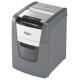 Distrugator documente automat REXEL OPTIMUM 90X, P4, cross-cut (confeti), 90 coli, cos 34l, negru-gri